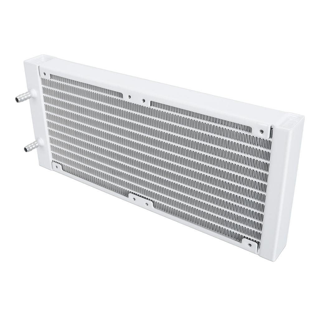 Water Cooling 12 Pipe 1bar Pressure Test Aluminum Alloy Computer Heat Exchanger for 6 To 7mm Soft Hose