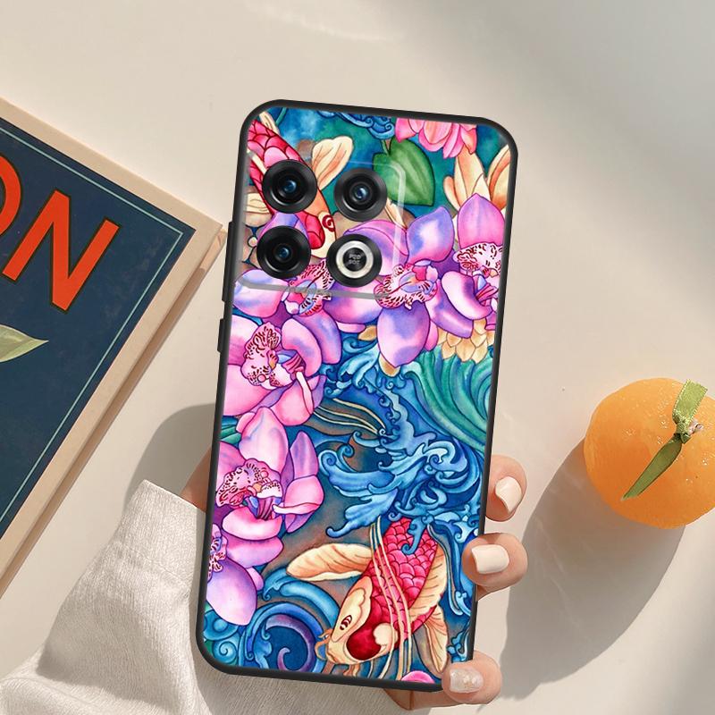 

Orchid Flowers Colorful Case For OnePlus 13T 10T 10R 12R 13R 15 13 12 11 10 9 Pro Nord CE 5 2 3 4 Lite N20 N30 Cover OnePlus 9