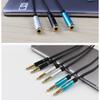 3.5mm Audio Splitter: One-to-Two Dual-Hole Computer Headset Adapter.