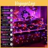 20m 200 Led With 8 Lighting Modes Halloween Decoration Hanging String Light