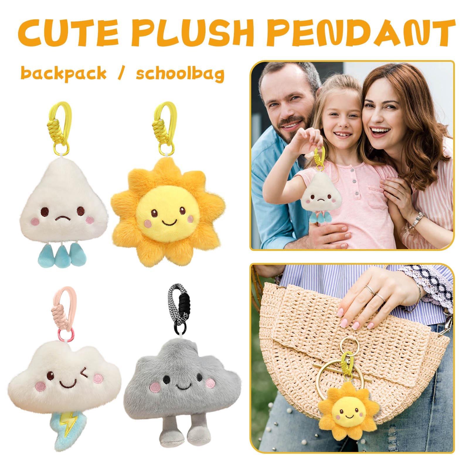 

Plush Toys Keychain, Cute And Perfect Birthday Gifts For Friends And Classmates, Graduation Gifts One Size жовтий