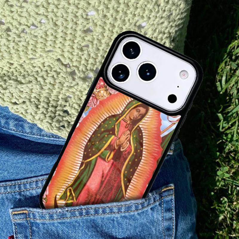 Heilige Mutter Jungfrau Maria Christliche Handyhülle Kompatibel mit für IPhone 17air 16e 15 14 13 12 11Pro Max 17 Air