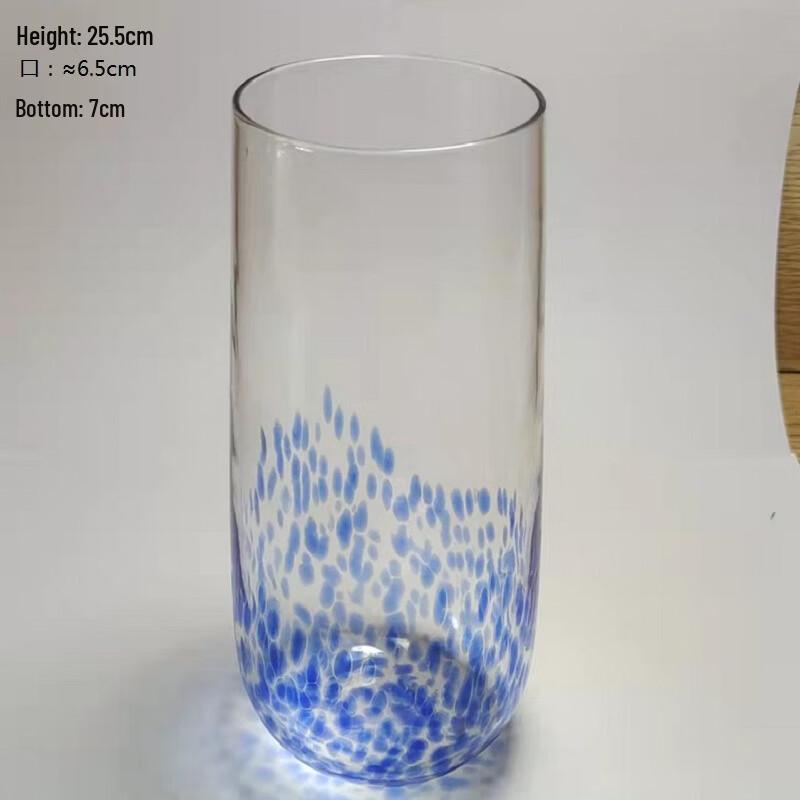 Artistic Irregular Colorful Glass Cup