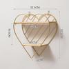 Creative Dressing Table Cosmetics Storage Rack Beauty Shop Wall Skincare Product Compartment Shelf Wall Mounted  Bathroom Shelf