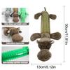 Dog Squeak Toy Animal Shaped Soft Chew Toys For Dogs Plush With Sound Squeaker Teeth-Cleaning Chewing Biting Small Medium Large