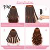 Octopus Curl Styling Headband No Heat Curling Rod Headband, Hair Curler fo Long Thick Hair, Portable Accessory Curls Roller with Eight Claws, DIY Tool