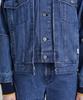 AVIREX L S EMBOSSING DENIM JACKET Denim Jacket Women's F 432 Used 783-5152603