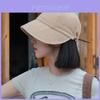 Cappello da sole estivo da donna con tesa larga e visiera regolabile in cotone per protezione all'aperto