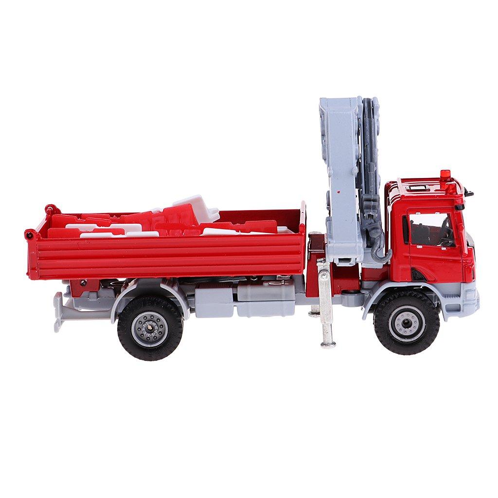 1/50 Scale Car Crane Truck Model Toy Diecast Construction Car Vehicles
