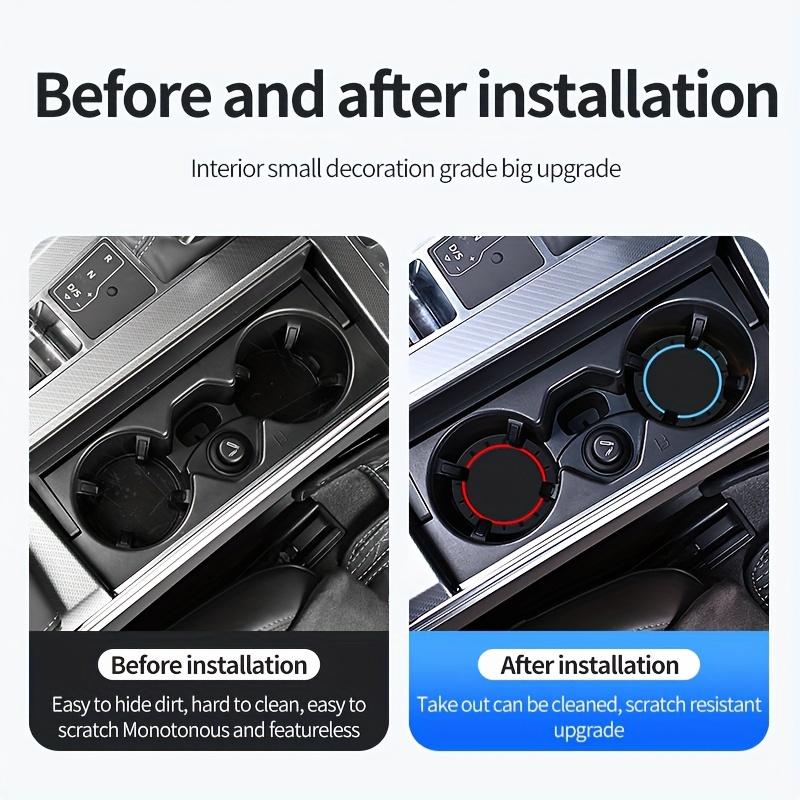 Car Coaster 1pcs Water Absorbable Car Cup Holder Coaster Mats Car Interior Accessories For Women, Cup Coasters For Car, Vehicles, Home Desk
