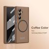 Rugged Magnetic Phone Case For Samsung Galaxy Z Fold 7 6 5 5G For Magsafe With Stylus Pen Holder Screen Film Hard Cover Shell