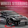 New GTR Skyline Ares Sports Car 1:24 Alloy Diecast Model Spray Car Sound & Light Kid Desktop Competition Toys Collectibles Gifts