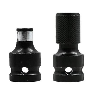 Universal Impact Screwdriver Bit Holder 1/2Inch Square Drive To 1/4Inch Hex Adapter for Automotive and DIY Tool