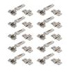 Charnière de meuble - BLUM - 8884760 - Lot de 10 - Acier allié - Chrome