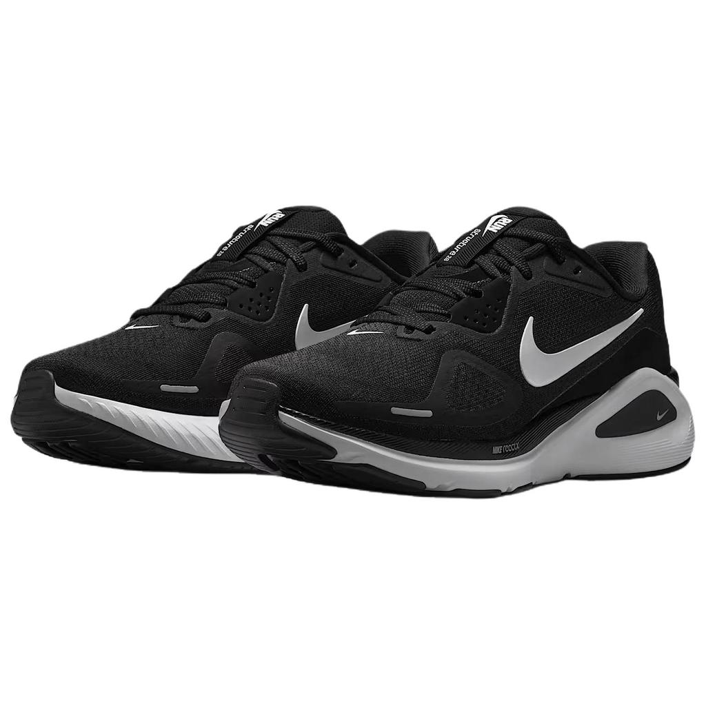 Nike  Structure 26 Black White Women Sneakers Wolf-Grey Metallic-Silver HJ1101-003