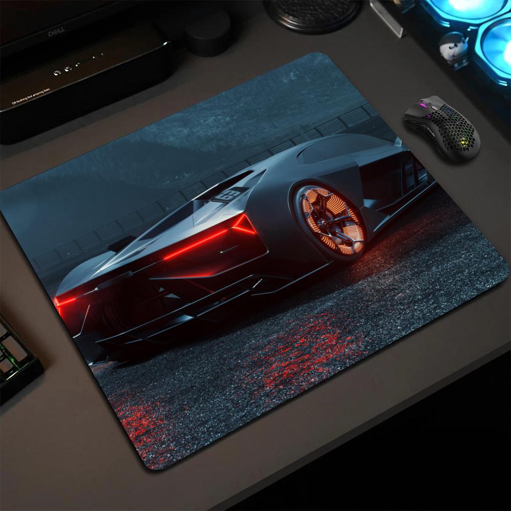 Cool Sports Car Mouse Pad New Square Computer Office Soft Mousepad Rubber Anti-slip HD Gaming Keyboard Mousepads PC Desk Mat