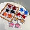 Cute Star Shaped Sunglasses with Sprinkles Women Stylish Beach Holiday Decor Shades Trendy Original Design Sun Glasses