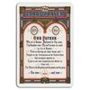Elegant Lords Prayer Metal Sign Faith Hope DecorAluminum
