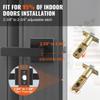SucceBuy Passage Door Handle 1 Pack  Door Lever Left Right Handing Rotation To OpenInterior To Hallways Closet Meeting Space