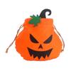 Reusable Halloween Bag Drawstring Pumpkin for Kids, Trick or Treat Candy Bag, Spooky Sack Non Woven Fabric Goodie Party Favors Favor