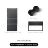 For Tesla Model Y Juniper Central Control Panel Protector Sticker Electrostatic Adsorption Model 3 Highland Central Cover Film