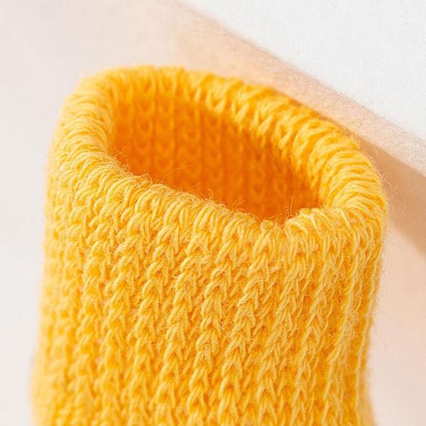 4 Pcs Dog Cat Socks Knitted Knee Pads Knee Protector for Indoor Wearing Knit Pet Socks Multiple Sizes MAL