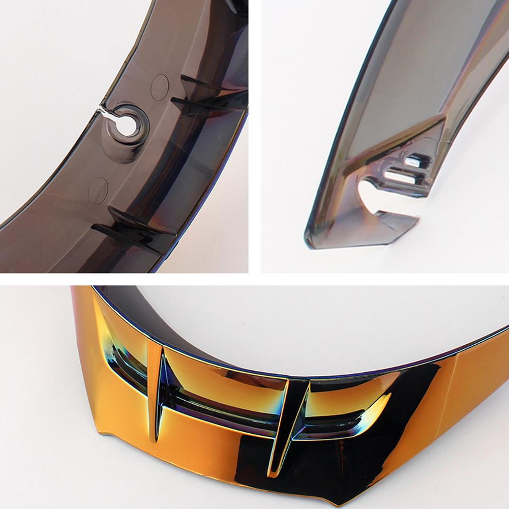 Motorcycle Helmet Spoiler Rear Wing Air Duct Aerodynamic Racing for AGV Pista/GP/Corsa/GPR Attachment