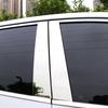 Stainless Steel Door Window Chrome Pillar Posts Decorate Cover Sticker Trim For Hyundai Tucson NX4 2021 2022 2023 Accessories