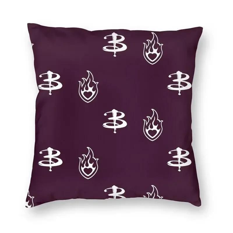 Buffy The Vampire Slayer Weapons Cushion Cover Home Decorative D Printing Horror Drama Tv Throw Pillow Case For Living Room