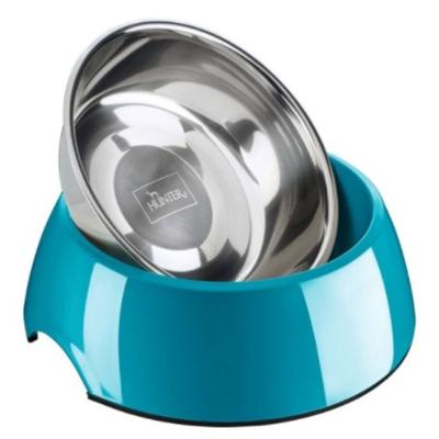 Dog Melamine Tableware Blue 350ml