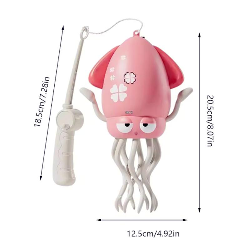 

Magical Dancing Octopus Toy Octopus for Children Electric Puzzle for Boys and Girls Baby Learning To Walk Creatively Practical рожевий