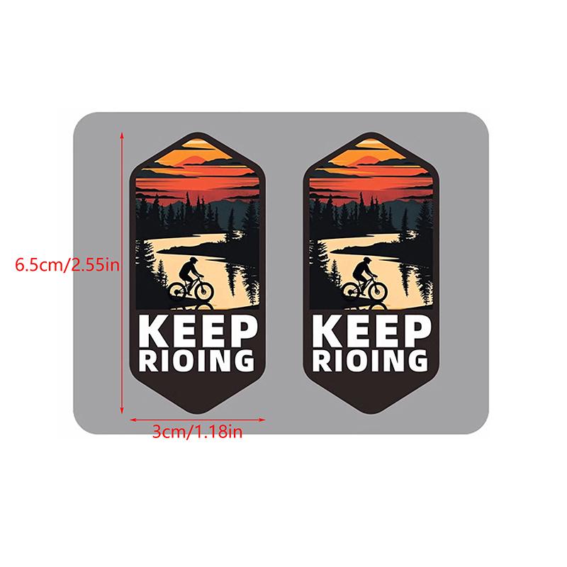 

2 шт. Наклейки на раму велосипеда, электровелосипеда, мотоцикла, Наклейки на верхнюю трубу велосипеда, Водонепроницаемые наклейки, Декоративная рама для велосипеда, мотоцикла