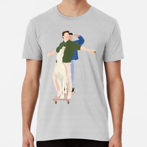 

Chandler and Joey Dog Ride Classic T-Shirt P S to 5XL Made in the AU/USA T-Shirt L