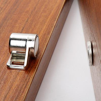 Tope magnético para puerta de armario, cierre magnético para puerta de muebles, potentes imanes de neodimio.