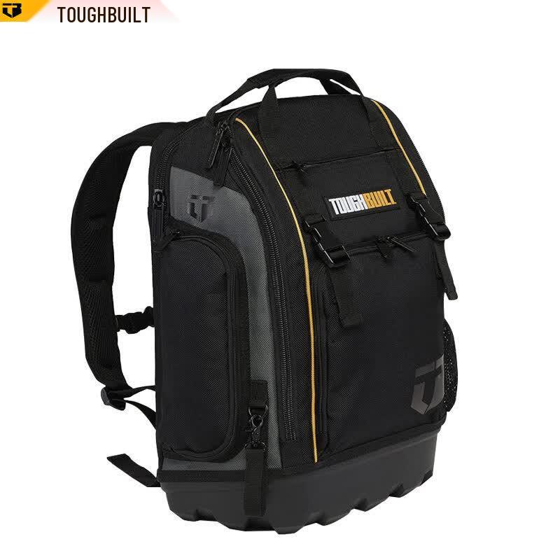 TOUGHBUILT Waterproof Hard-Bottom Tool Backpack