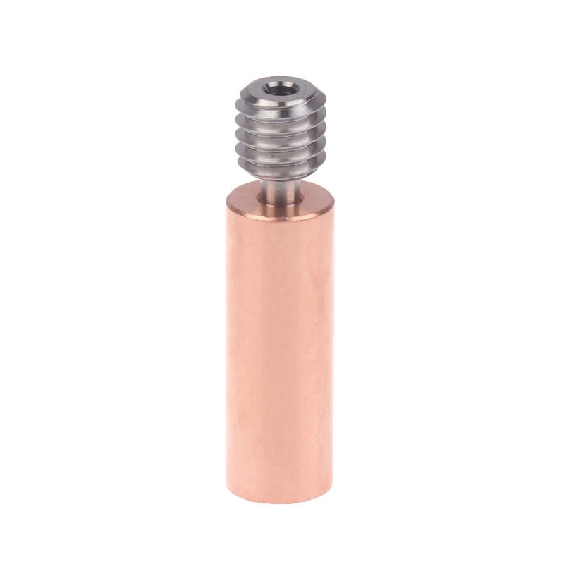 

1/3Pcs Titanium Alloy Heat Break Throat 1.75Mm Bimetal Heatbreak Copper Plating Tube For Ender 3 Cr-10 Hotend 3D Printer Parts 1pc