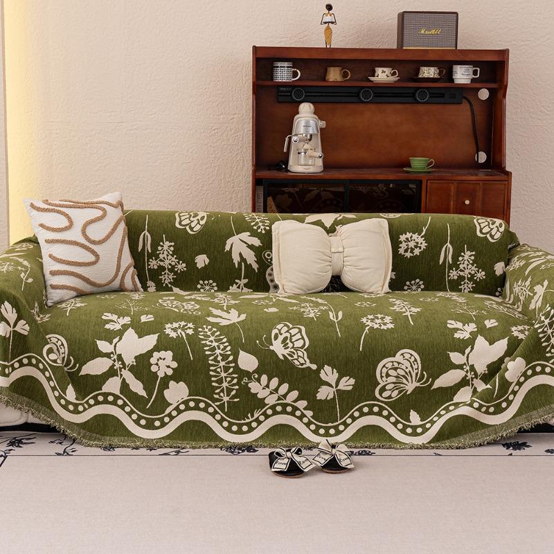 Retro Light Luxury Sofa Towel Popular Simple New Sofa Cushion Sofa Blanket a Whole Full Cover Sofa Cover