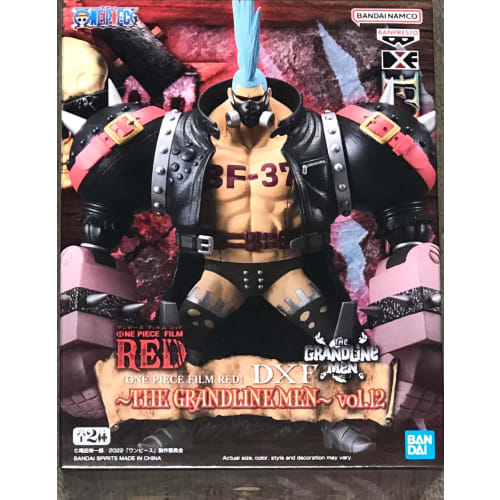 BANPRESTO ONE PIECE FILM RED DXF THE GRANDLINE MEN Vol.12 Franky