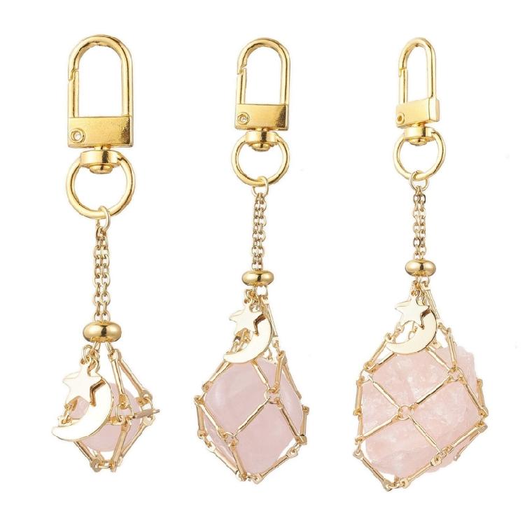 3 Piece Pack Swivel Hook Keychains Heavy Duty Alloy Key Organizers Bag Hanging Decoration For Busy Professionals