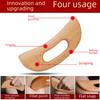 Wooden Gua Sha Tool Manual Massage Scraper for Anti Cellulite Slimming Guasha Massage Board Body Gua Sha Paddle Therapy Tool