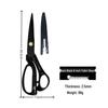 10-Inch Black Blade Stainless Steel Tailor Shears for Fabric and Clothing