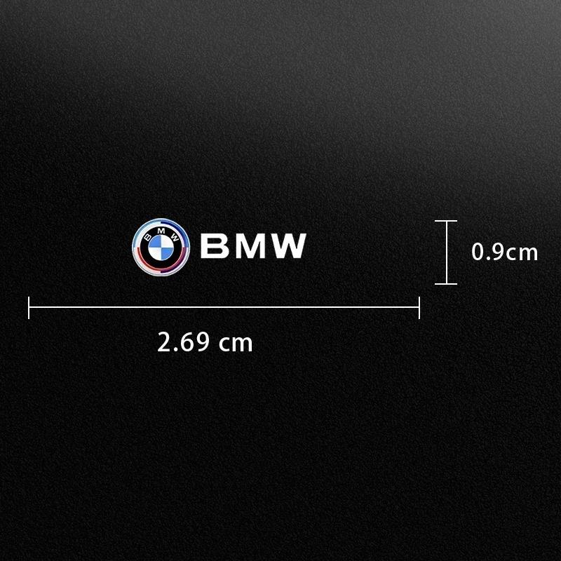 Nové 2025 Pro BMW M X3 X5 X6 Samolepka do interiéru auta Dekály středové konzole Znak Odznak Pro BMW 50. Kith F30 F10 E90 E46 E60