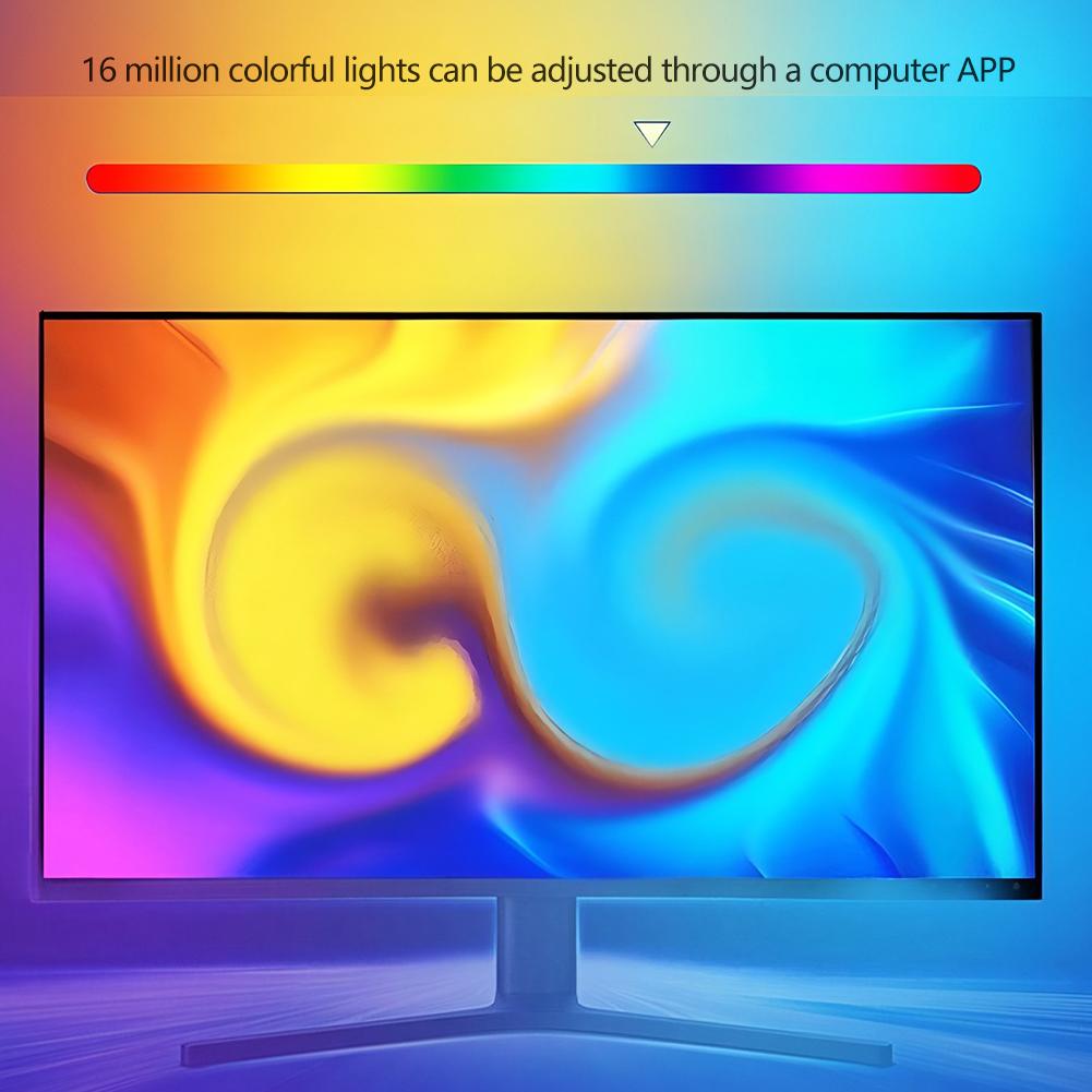 Music Game Sync 24" Screen Gaming Amosphere Ambient Smart TV Monitor LED Strip Backlight Light for Computer Screen