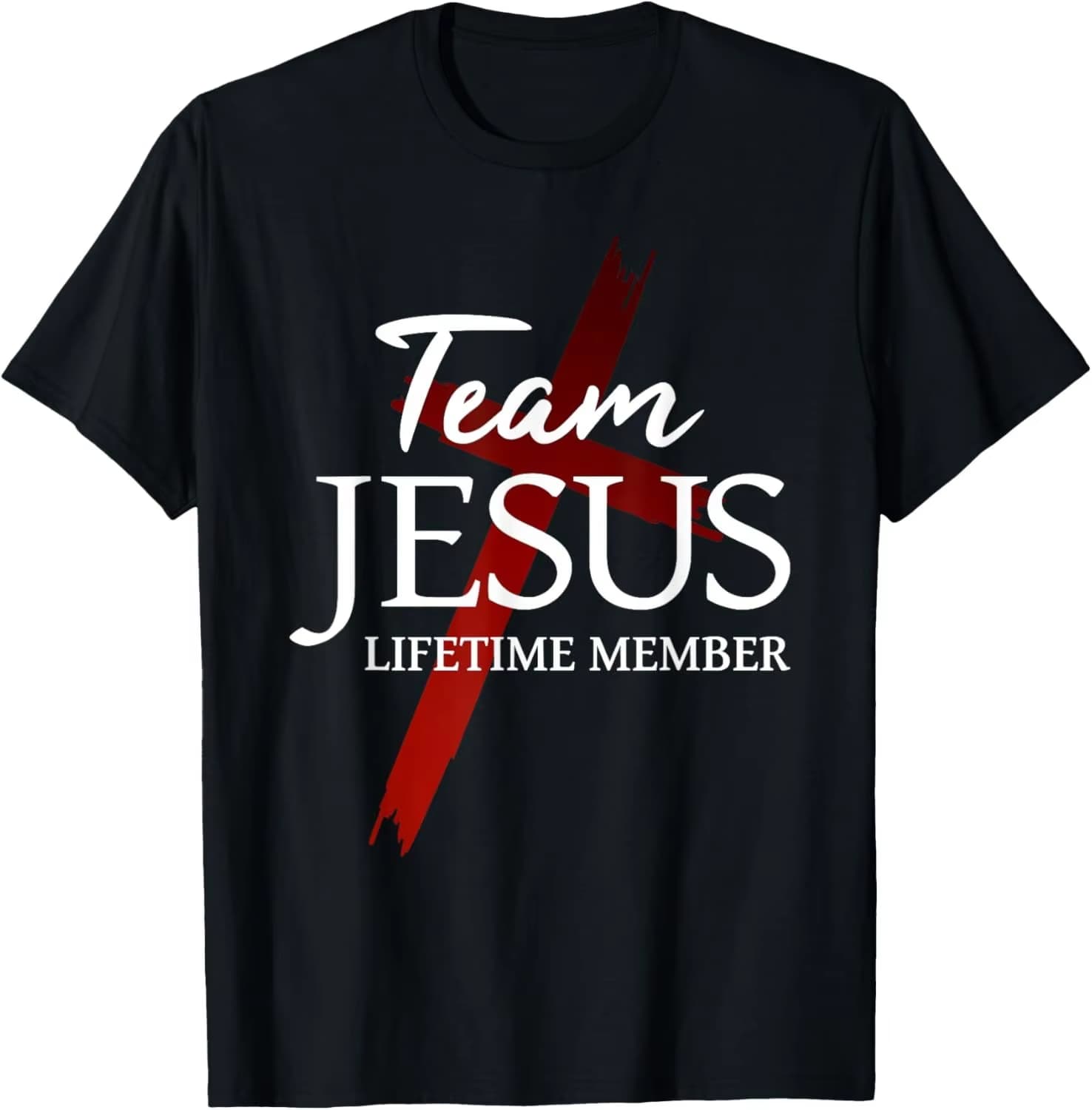 2026 Men Clothing Unisex Funny Team Jesus Christian T-Shirt Funny Jesus Clothes T Shirts Graphic T Shirts Team Jesus T Shirts... S