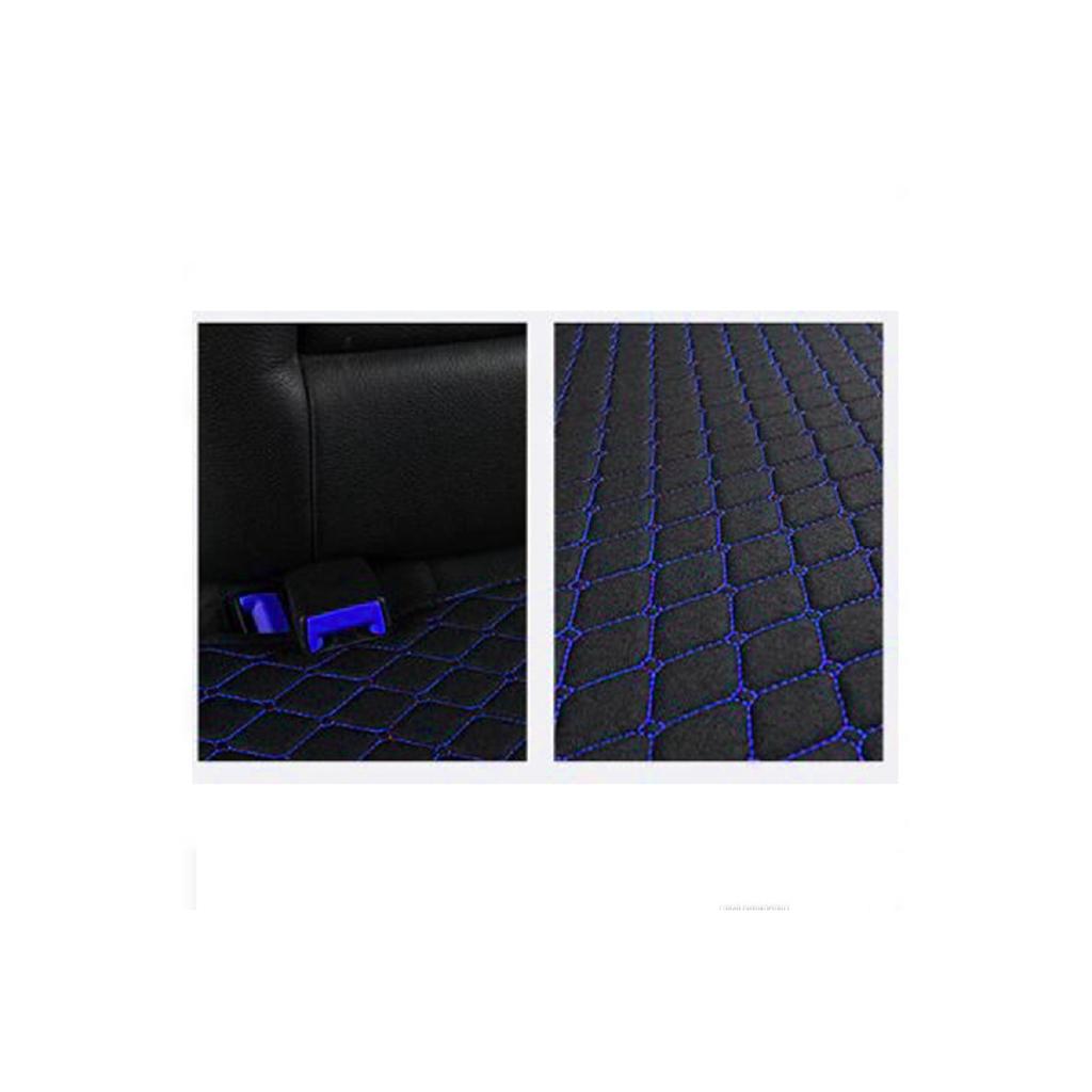 Car Seat Cushion Front And Rear Set 3 Pieces Add Style To Your Car Black Fabric Black