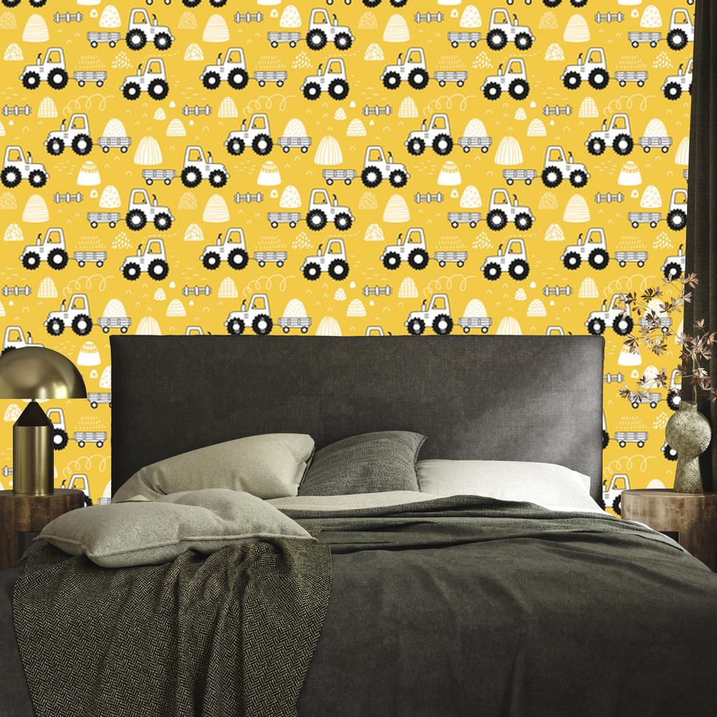 Farm Tractors Wallpaper for Living Room and Bedroom 50x1000