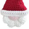 Reusable Holiday Door Handles Hand Crochet Christmas Gnome Ornaments, Knitted Faceless Hanging Decorations, Decorative Gift Box Toppers Yarn