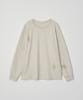 Paseleu Oversized Damaged Waffle Long Sleeve [Oatmeal]