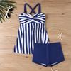 Swimsuit Bikini Print  Two Pieces Swimsuit Swimwear Women  Beachwear Bathing Suit XS-8XL