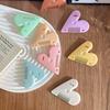 Heart-Shaped Double-Sided Hair Trimmer and Bangs Comb